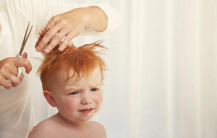 Как подстричь ребенка если он непоседа