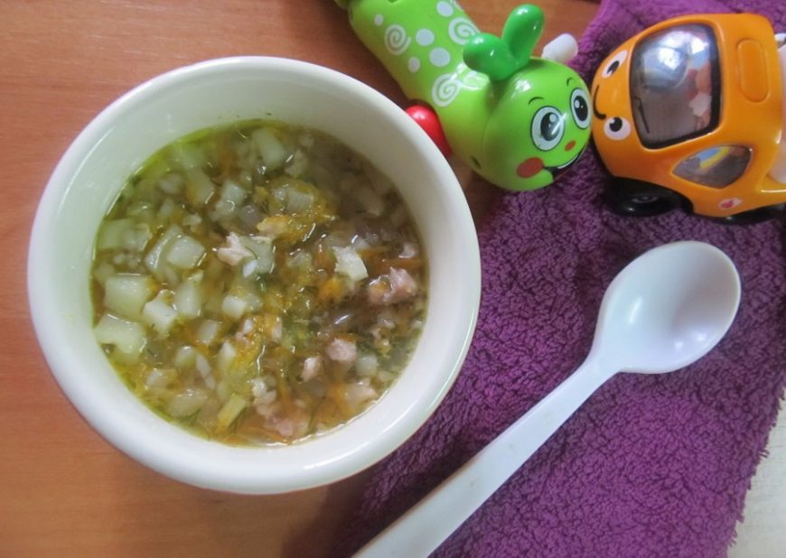Первый суп для ребенка 6 месяцев рецепты с фото