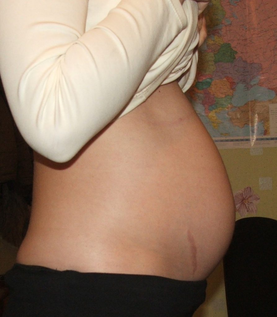 Фото беременности на 22 недели беременности